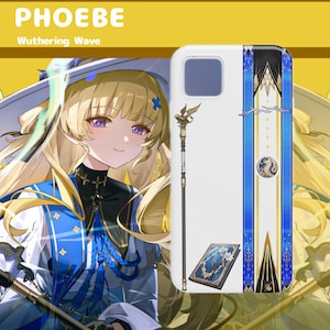 Phoebe Wuthering Waves Phone Case: Protective Cover For Iphone, Samsung, and Android