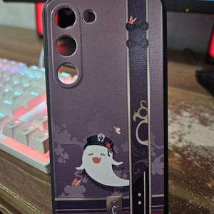 Hu Tao Genshin Impact Phone Case: Protective Cover Genshin For Iphone, Samsung, Android image 2