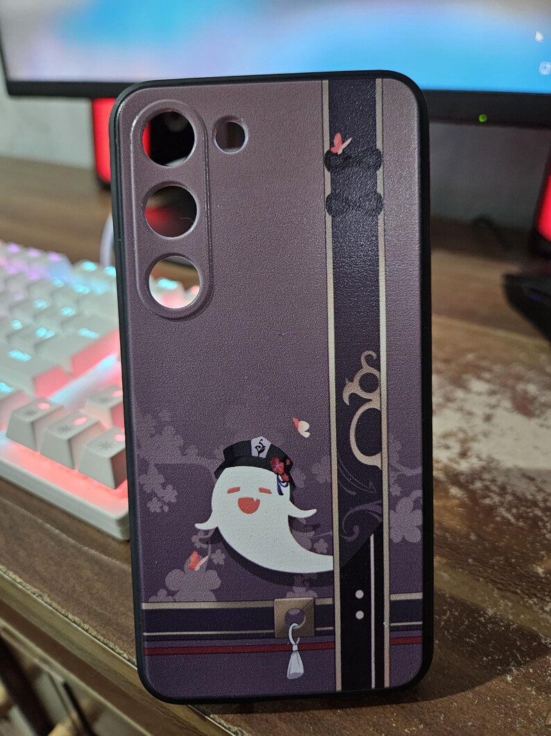 Hu Tao Genshin Impact Phone Case: Protective Cover Genshin For Iphone, Samsung, Android image 2