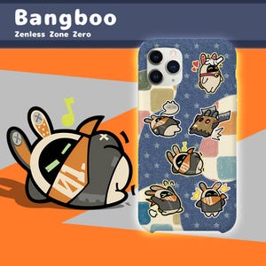 Bangboo Zenless Zone Zero Phone Case For Iphone Samsung Android Aesthetic Protective Cover, Iphone Case, Samsung Case, ZZZ Phone Case