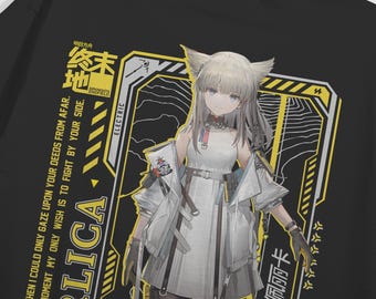 Camiseta Perlica Arknights Endfield Heavyweight Anime: Camiseta Perlica 230 GSM