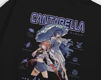 Cantarella Changli T-Shirt: Wuthering Waves Anime Manga Tee