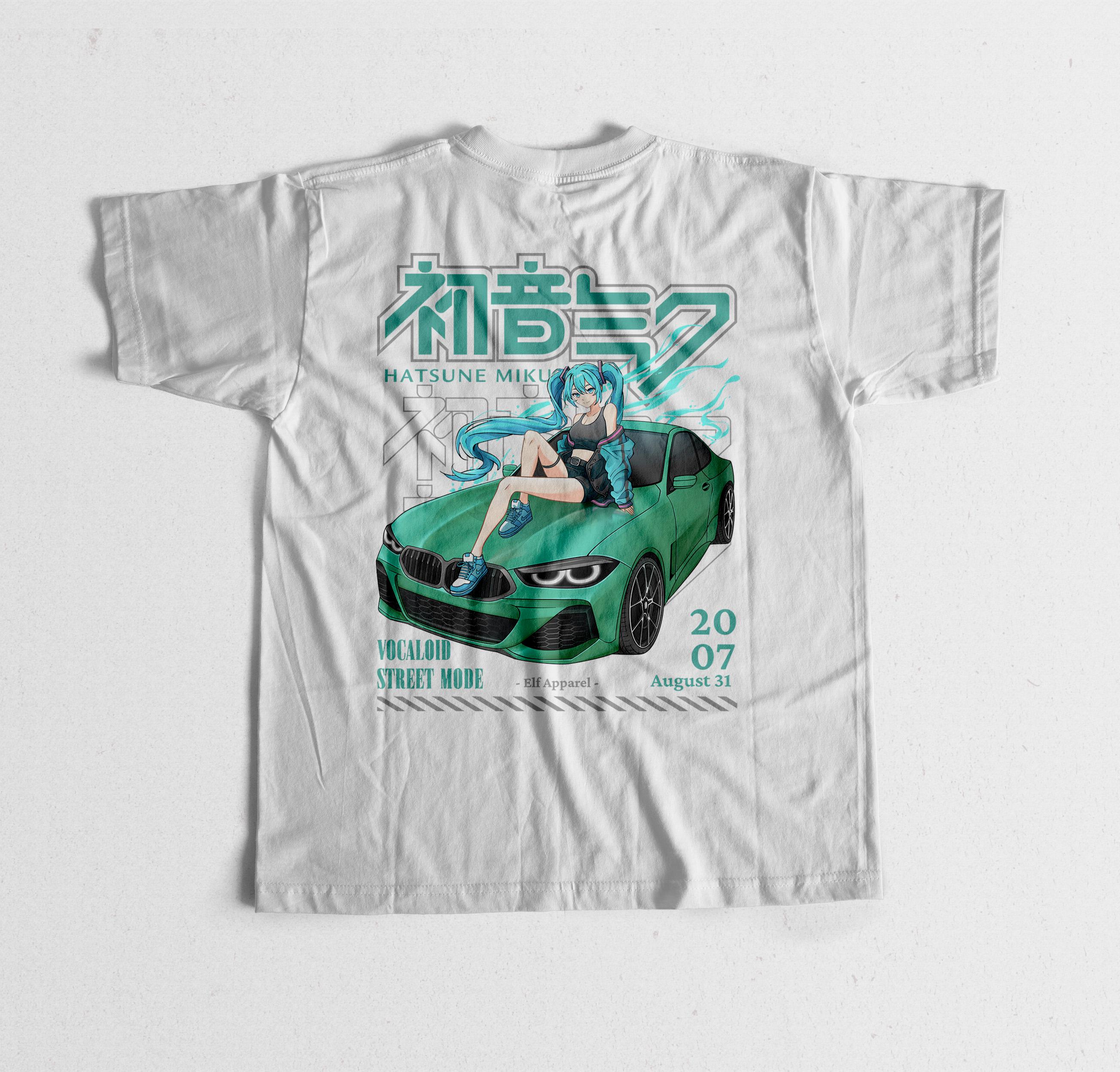 初音ミク Tシャツ XLサイズ Hatsune Miku VOCALOID Hatsune Miku T-shirt: Vocaloid Anime Graphic Tee - Etsy