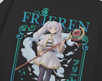 Frieren Sousou no Frieren Heavyweighy Camiseta: Frieren After The End Anime Camiseta Algodón 20s