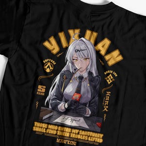 Yixuan Zenless Zone Zero T-shirt: Anime-grafiktröja