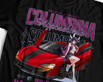 Camiseta de Columbina Hyposelenia de Genshin Impact: Impulsada por el deseo, el regalo perfecto para los fans de Genshin Impact.