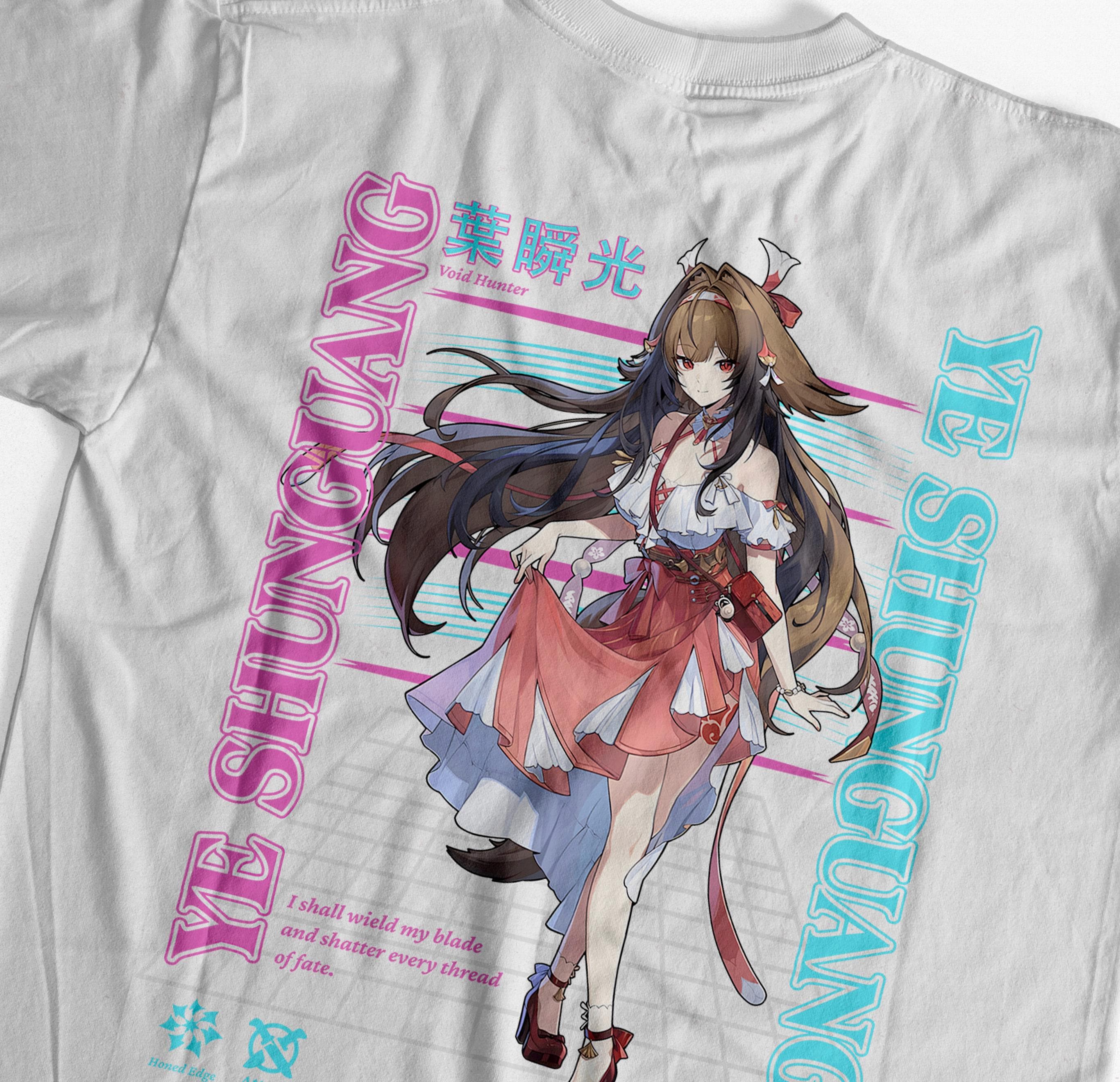 Ye Shunguang Zenless Zone Zero Heavyweight T-shirt: Anime Game