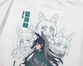 Camiseta Hoshimi Miyabi Zenless Zone Zero: Camiseta unisex de anime y manga