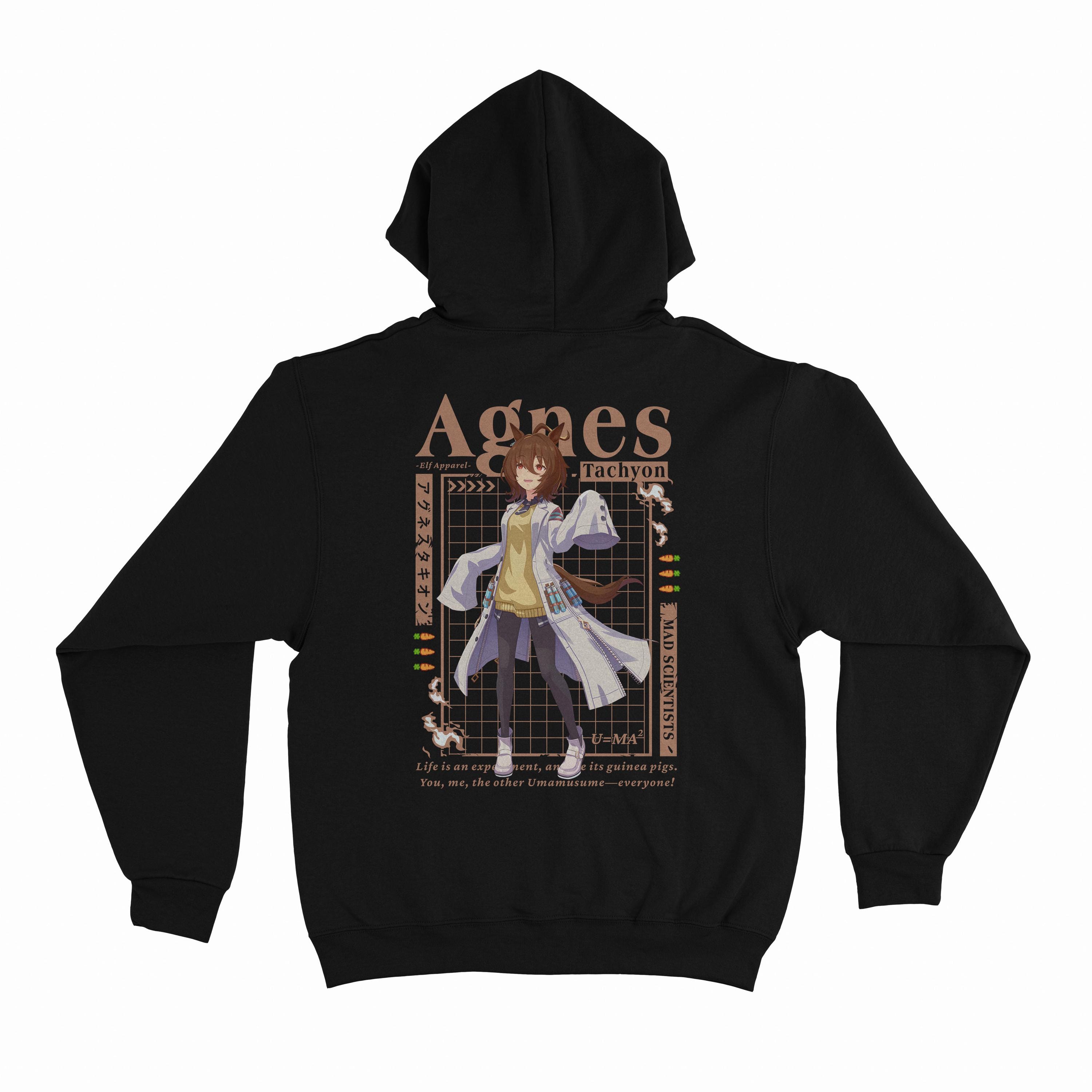 Agnes Tachyon Uma Musume 380 GSM Hoodie - Heavyweight Anime Hoodie