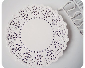 Tapete de encaje floral de 11,4 cm (4,5") para álbumes de recortes o creación de tarjetas / paquete