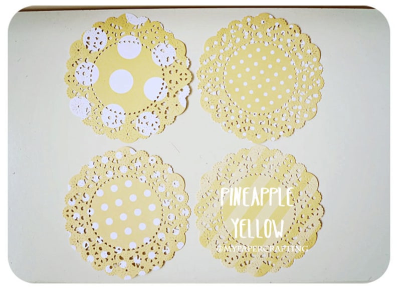 Paper Doilies Mint Green Polka Dot 4 French Lace Etsy