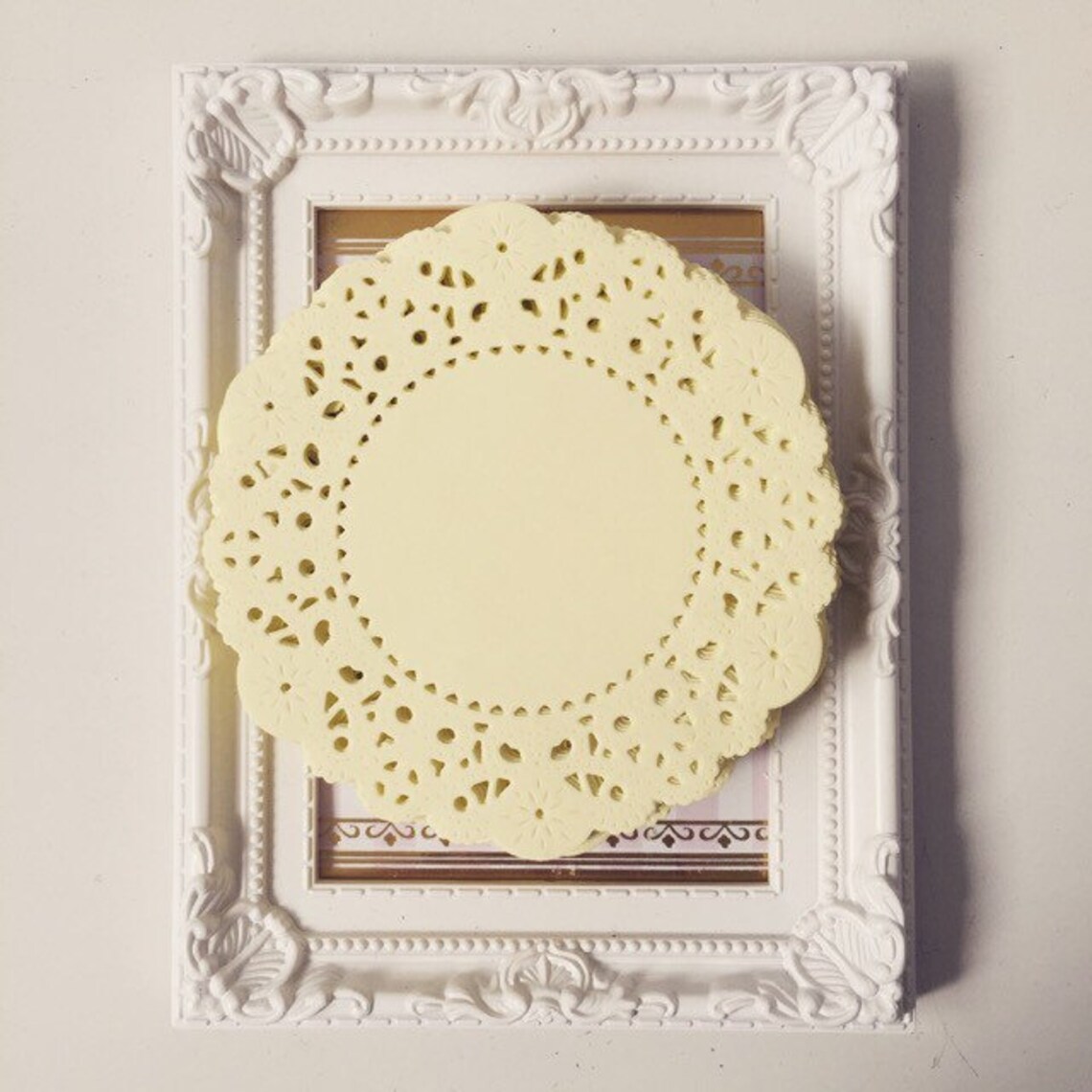 Colored Paper Doilies for Wedding Decoration/ Pack Etsy