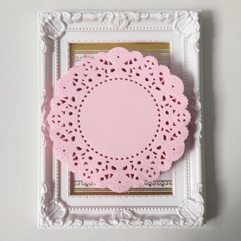 Colored Paper Doilies for Wedding Decoration/ Pack Etsy