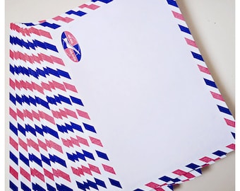 10 Air mail envelopes