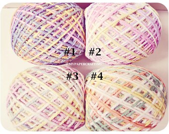 Burlap Jute String Multicolor 5 metros