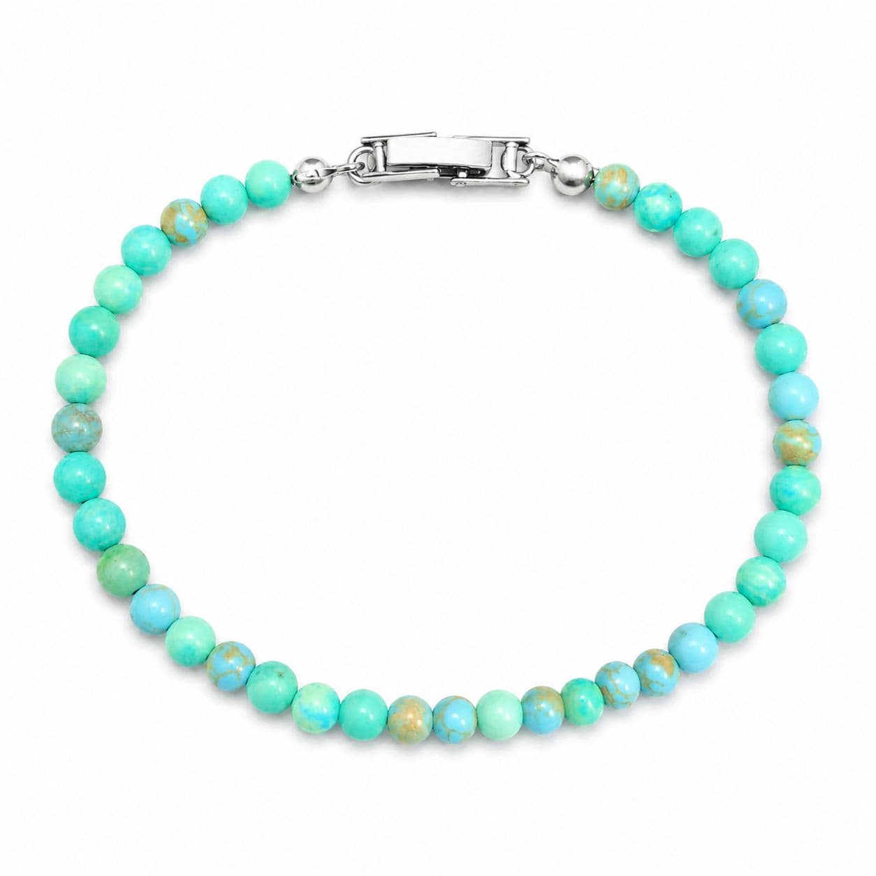 Brad Pitt “F1” Turquoise Bead Bracelet – Movie-worn Stone Bracelet