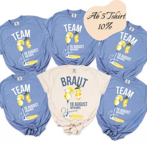 Personalisierte JGA Frauen Shirts, Braut T Shirt, T-Shirt für Junggesellinnenabschied, JGA Party TShirt Damen, Geschenk Braut