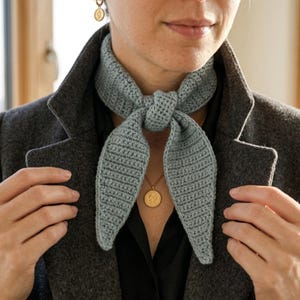 Sophie Scarf Crochet Pattern PDF, Beginner Mini Shawl (Digital Download)