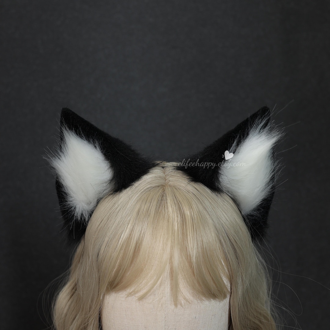 Ahri Ears and Tail: Handmade Faux Fur Cosplay Set - Etsy