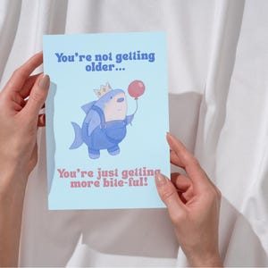 Folded Birthday Greeting Card with Blank Envelope