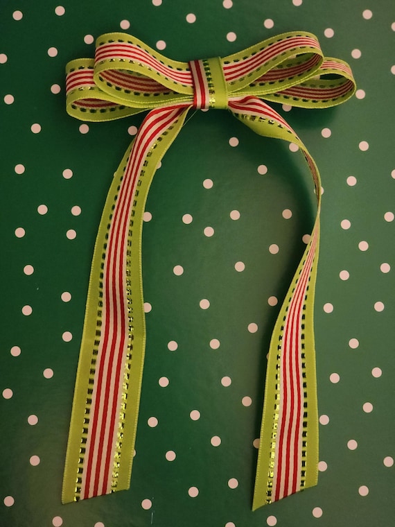 Christmas long bow