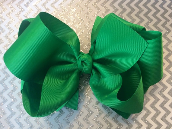 Extra large handmade double boutique hair bow~ 8 inch bows