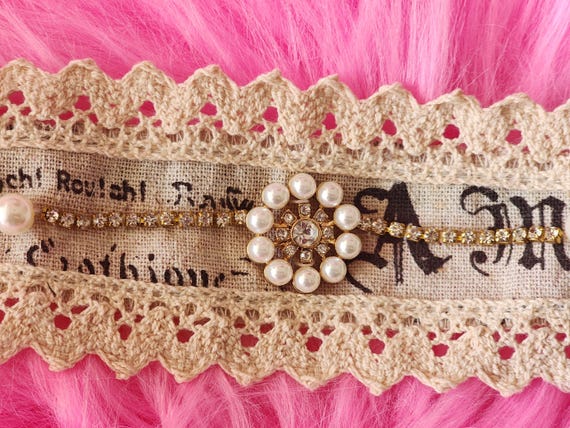 Vintage headband with newsprint theme print- Fits 12 year old to adult