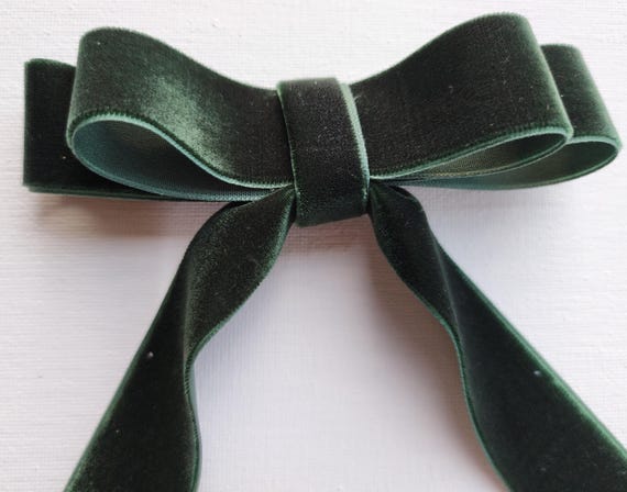 Velvet luxe bow with tails- FALL COLORS!