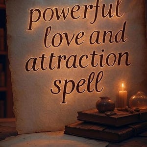 Powerful love and attraction spell