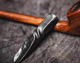 Forged Steel Pipe Tamper / Scraper for Tobacco Pipe- Twist