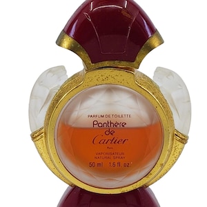 Rare Vintage Panthere De Cartier Parfum De Toilette 1.6 Oz Spray