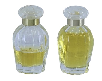 Lot Of 2 Vintage "SO" By Oscar De La Renta -stern Miniature Perfumes ~ 4ml