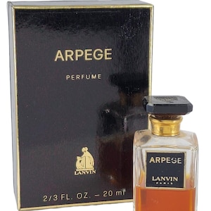 Vintage Lanvin Arpege 2/3 Oz - 20 Ml Pure Parfum in Original Box