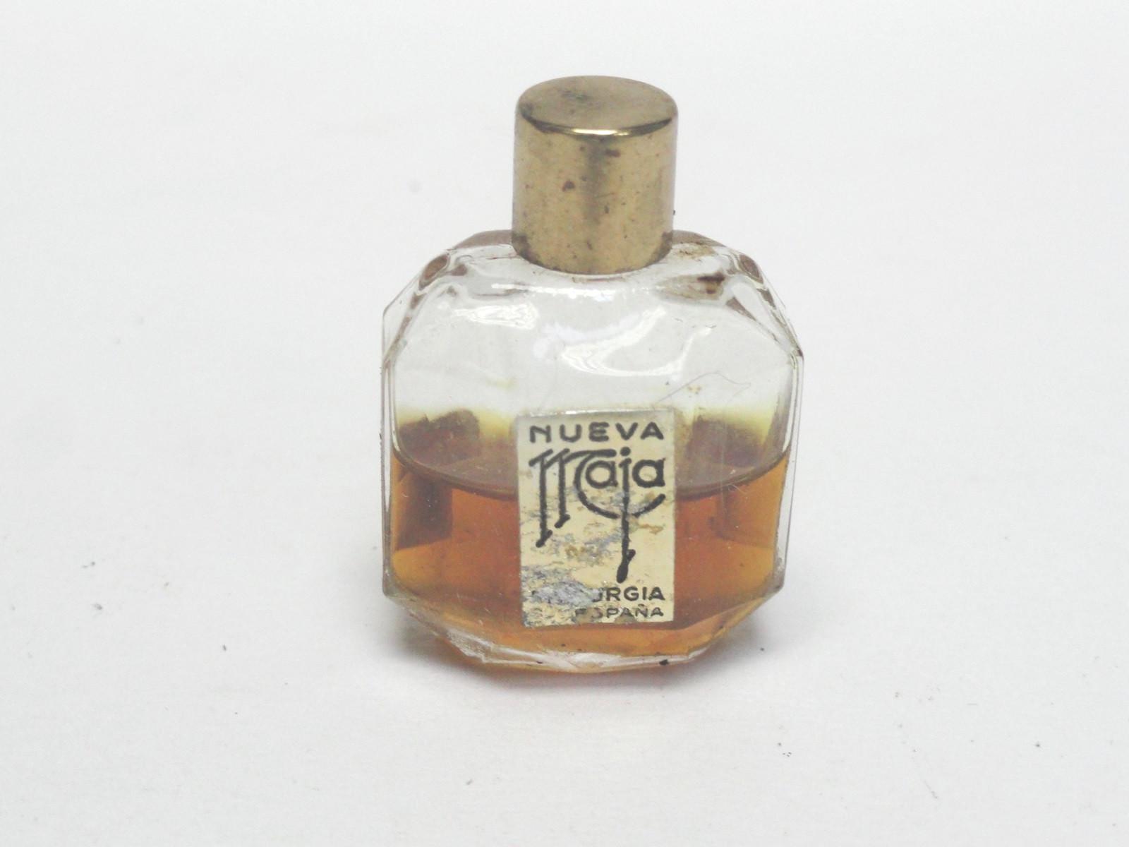 Maja Label Rare Antique Gold Label Nueva Maja by Myrurgia Mini Micro Miniature ...