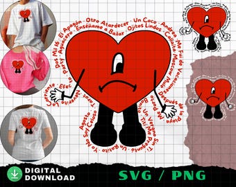 Un Verano Sin Ti SVG PNG, Bad Bunny Inspired Vintage Music SVG, Retro Album Graphic, Summer Reggaeton Design, Digital Download