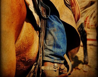 Cowboy Rodeo Country Western Texas Rustic Fine Art Photograph Print