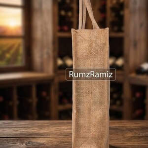 18x16x5 inch Natural Jute With Zip Bag Eco Friendly Shopping, Reusable Grocery, Minimalist Carry image 3