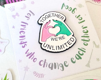 Insignias de inspiración malvada + opción de agregar pegatinas de vinilo - Unlimited / Emerald City - Regalos para bolsas de fiesta - Regalos para niñas