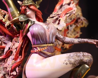 Fantasy Blade Goddess STL – 3D Printable Warrior Woman Statue – Digital Download