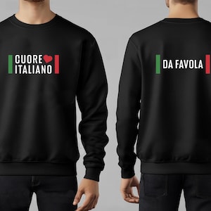 DA FAVOLA / T-shirt ou pull double face / Expressions italiennes courantes et gros mots