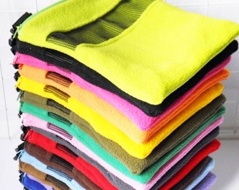 Small or Large Sugar Glider  Plain Color Bonding Pouch Choose your size