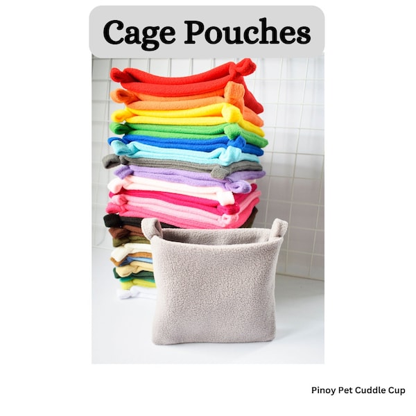 Sugar Glider, Rats, Small Pets, Plain Color Sleeping Pouch, Cage Pouch