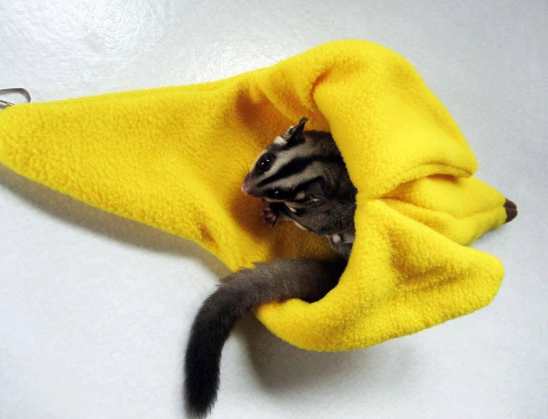 Sugar Glider Banana Cage Pouch Etsy