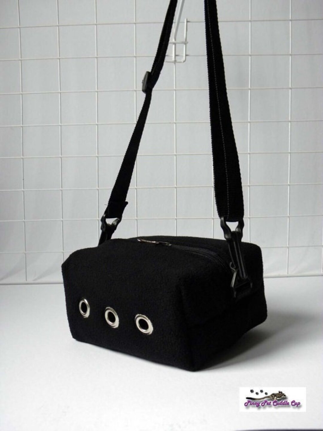 Made to Order Sugar Glider Rat Small Animal Travel Bag Black Etsy