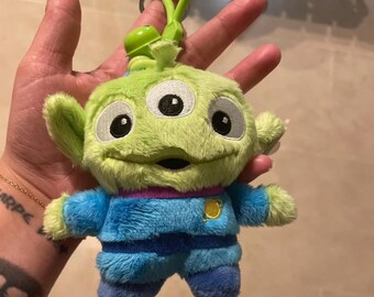 Kawaii Alien Plüsch Schlüsselanhänger - Gefüllter Alien Schlüsselanhänger, Geschenk für Sie