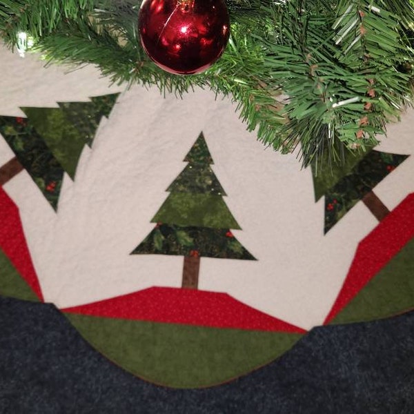 Quilted Tree Skirt Etsy