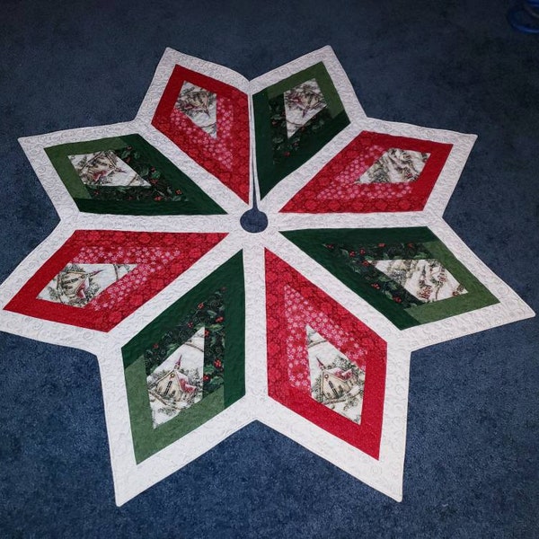 Quilted Tree Skirt Etsy