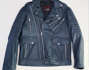 Chaqueta de cuero Brando Biker Unisex en todos los colores y tallas