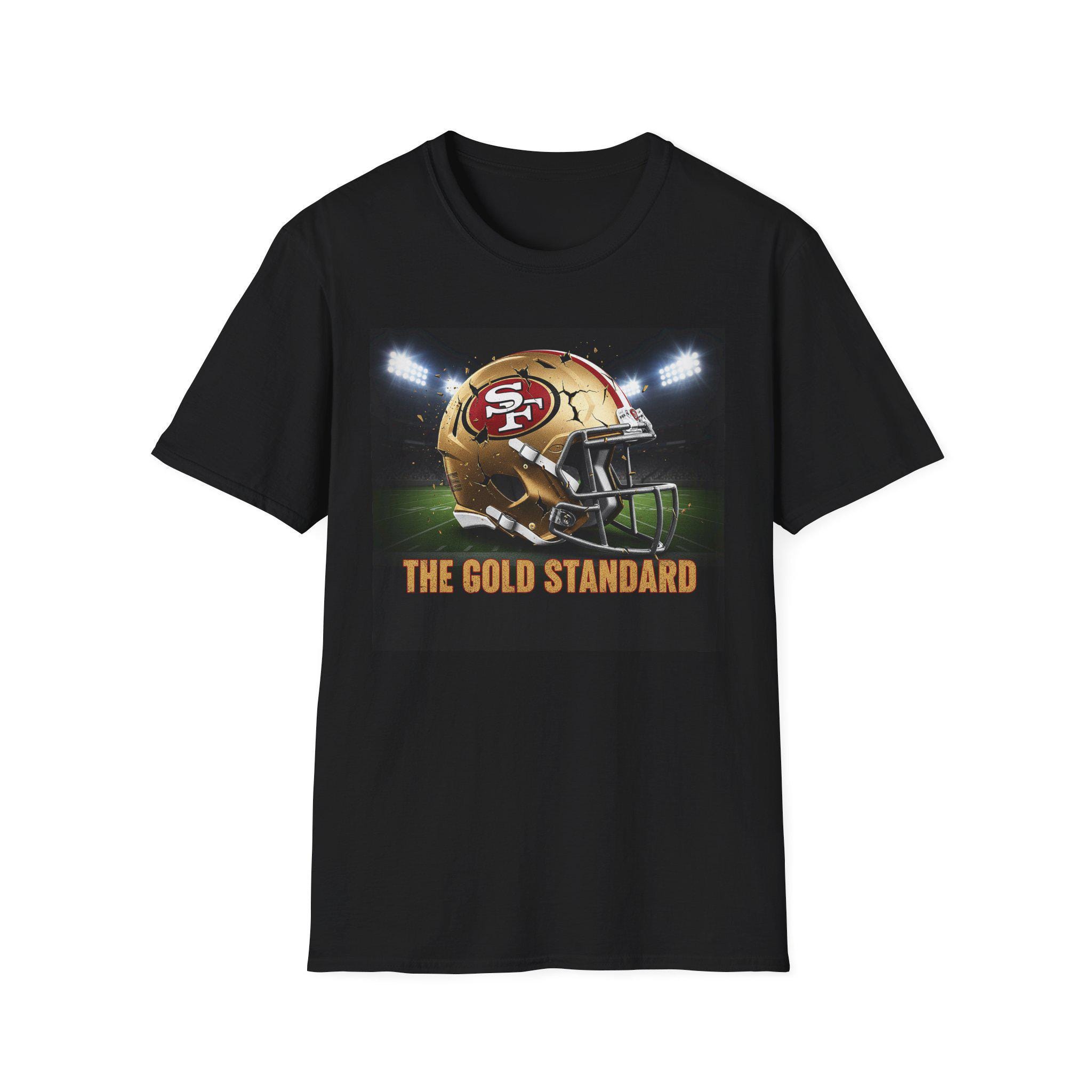 サンフランシスコ 49ers Tシャツ：ゴールドヘルメット、ゲームデー