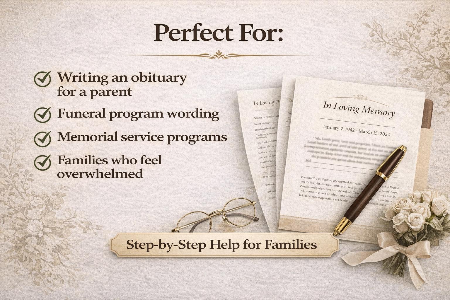 How To Write An Obituary 25 Obituary Templates Examples Funeral how-to-write-an-obituary-25-obituary-templates-examples-funeral